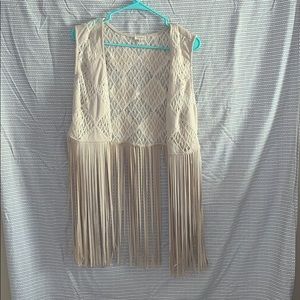 Boho Vest with tassels!